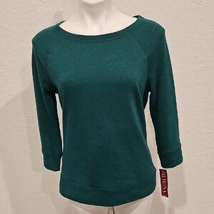 Merona Green Top